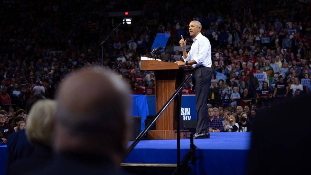 As Harris Campaign Rallies Support, Obama Praises Efforts of Black Male Organizers