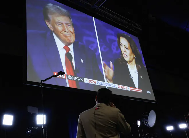 Exclusive: Harris and Trump Deadlocked as Latino and Black Voter Battle Heats Up