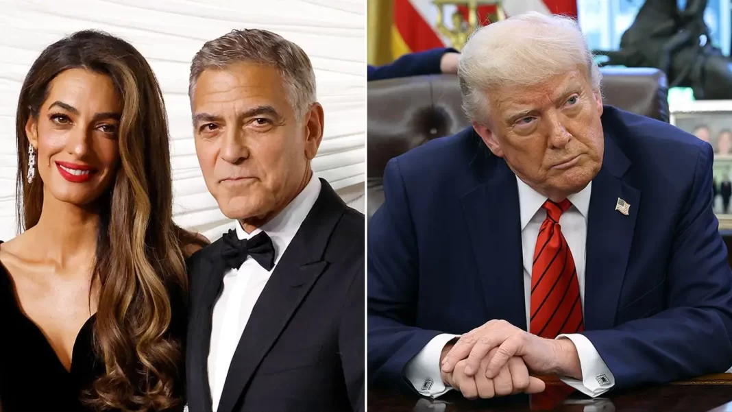 George Clooney’s Wife, Amal, Risks US Entry Denial Over Sanctions Tied to Her Work