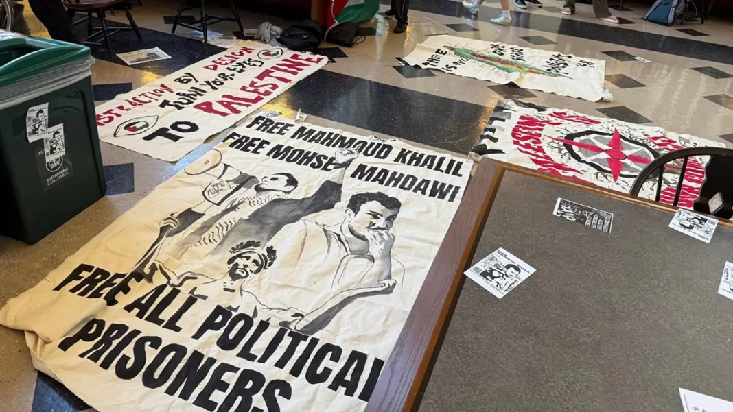 Campus Tensions Escalate: Dozens of Anti-Israel Agitators Arrested as Protesters Take Over Columbia Library