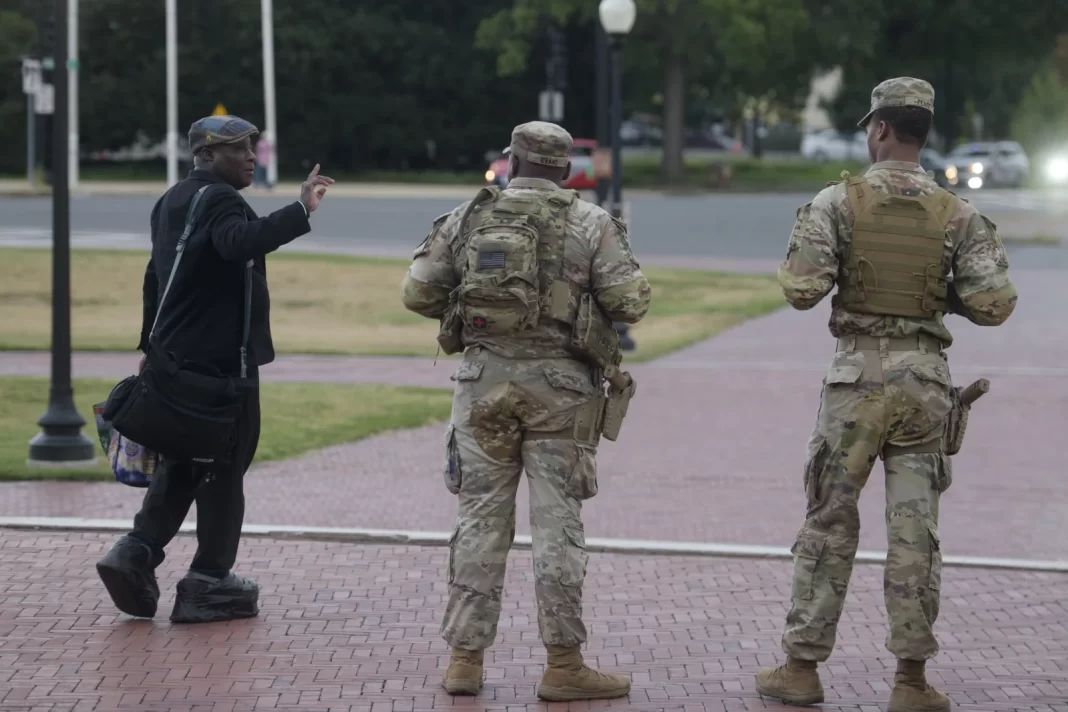 Trump’s Washington Deployment Escalates as Certain National Guard Units begin Carrying Firearms